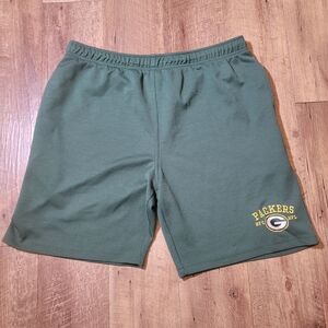 NFL 90s Team Apparel Packers Men's  Athletic Shorts Vtg